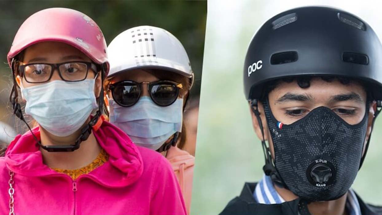 masque anti pollution enfant fille